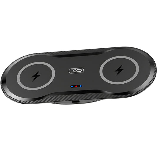 Chargeur réseau sans fil XO Design WX026, 20W, 1.1A, noir