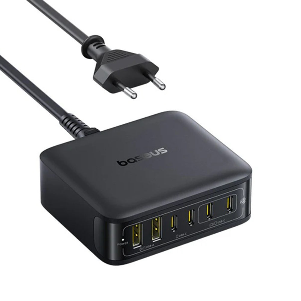 Chargeur Station Baseus EnerFill FH21, 120W, 3.25A, 2 x USB-A - 4 x USB-C, Noir E0120T00