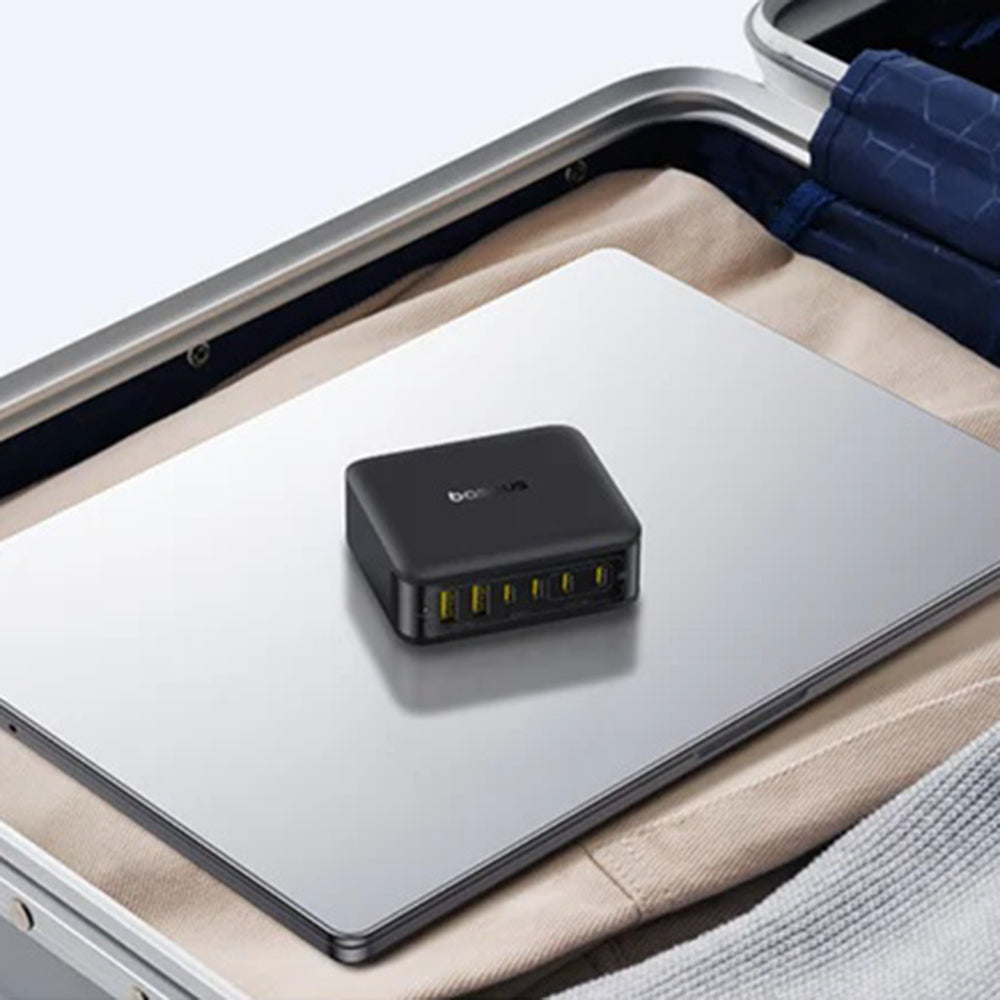 Chargeur Station Baseus EnerFill FH21, 120W, 3.25A, 2 x USB-A - 4 x USB-C, Noir E0120T00