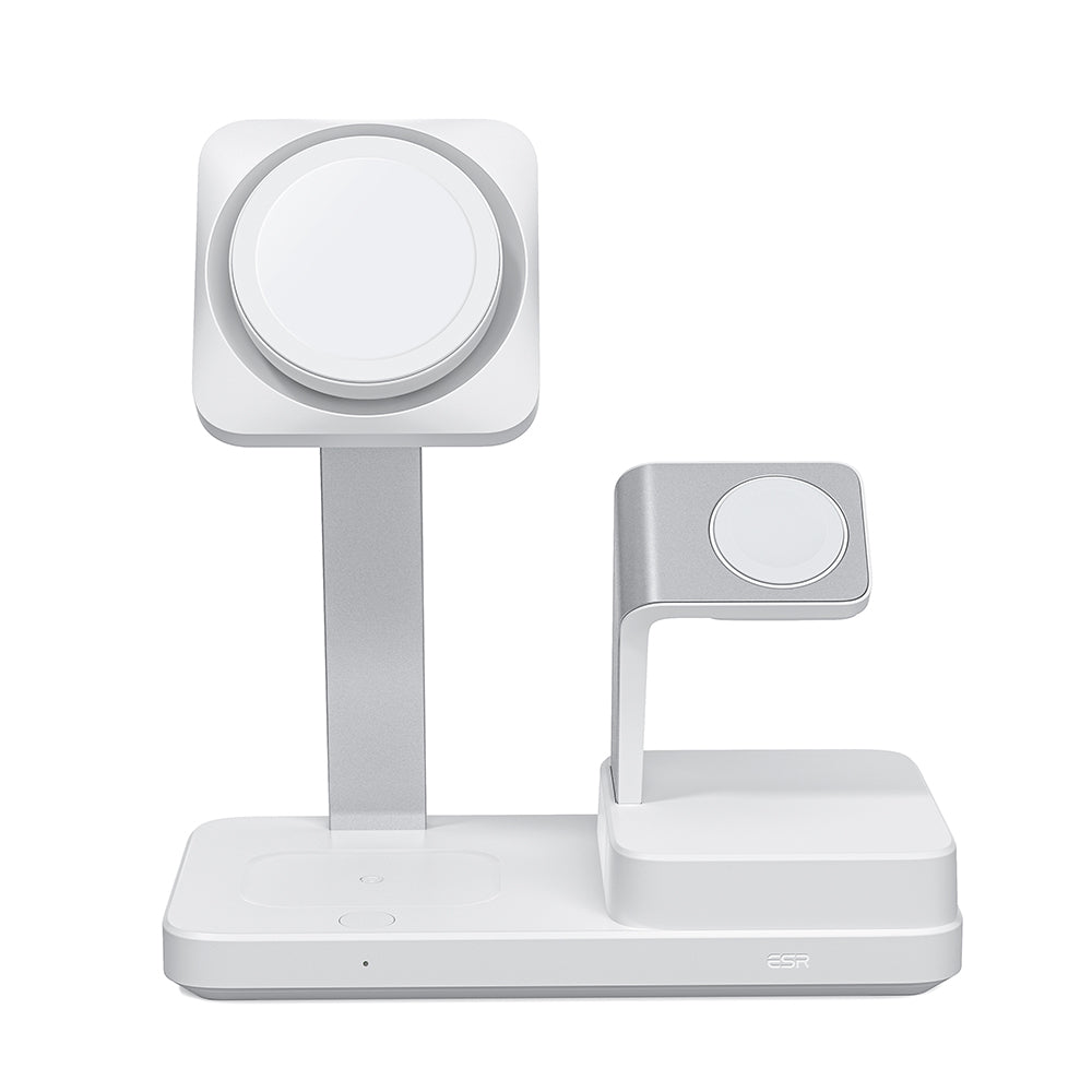 Chargeur Station ESR CryoBoost QI 6en1, 100W, 2 x USB-A - 1 x USB-C, Blanc