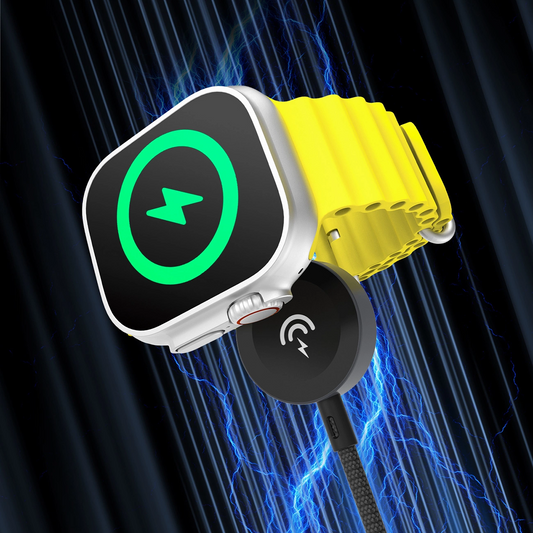 Chargeur sans fil Dudao A12C pour Apple Watch Series, Noir