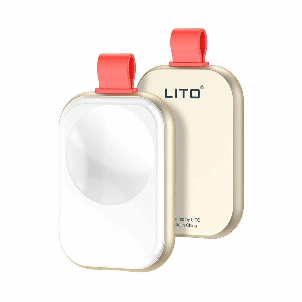 Chargeur sans fil Lito LC03 pour Apple Watch Series, Blanc