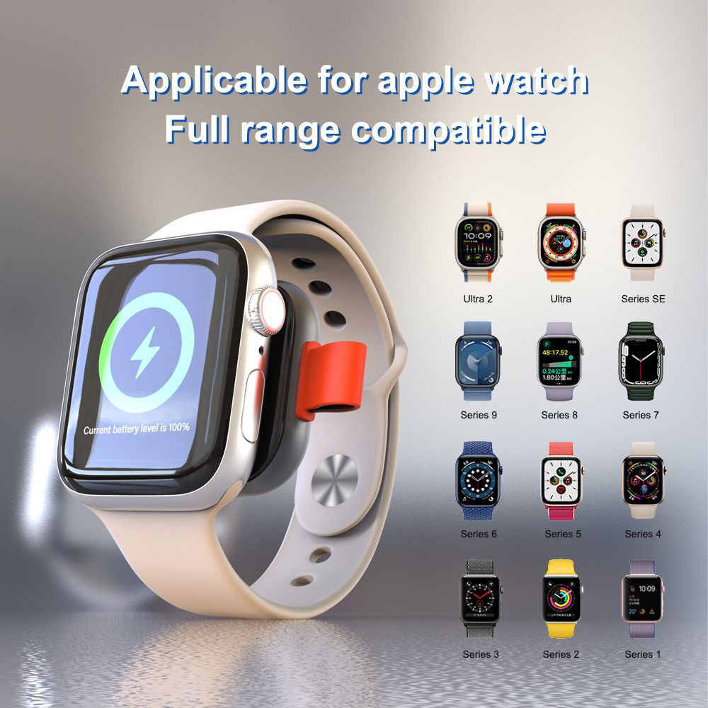 Chargeur sans fil Lito LC03 pour Apple Watch Series, Blanc