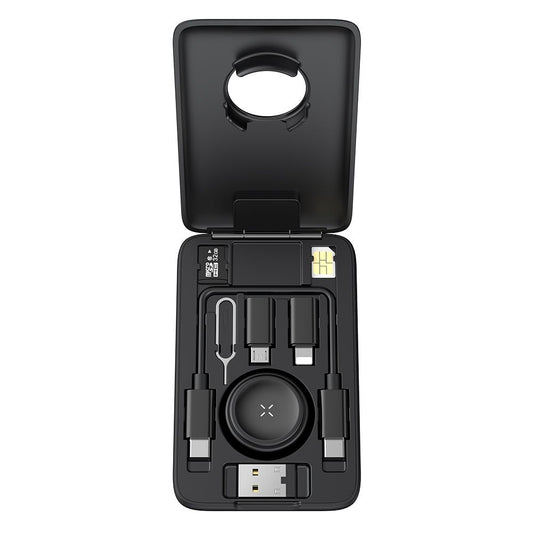 Chargeur sans fil McDodo CH-2440 8-en-1 pour Apple Watch Series, Noir