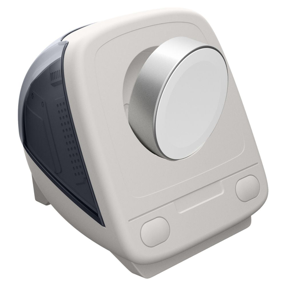 Support Spigen C1 Classic pour Chargeur Sans Fil Apple Watch Series, Gris AMP09340