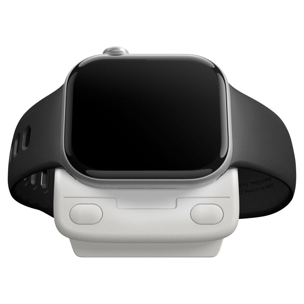 Support Spigen C1 Classic pour Chargeur Sans Fil Apple Watch Series, Gris AMP09340