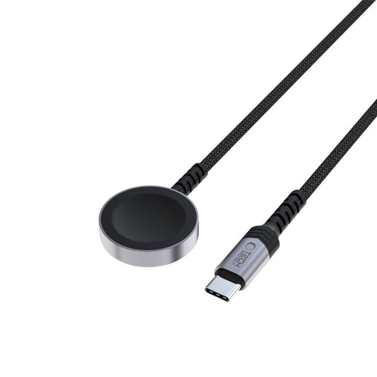 Tech-Protect MC01 Chargeur sans fil Ultraboost pour Apple Watch Series, noir
