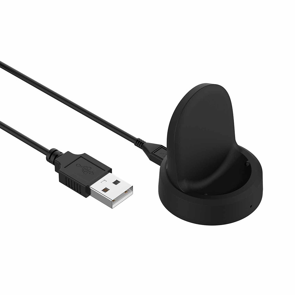 Chargeur sans fil Techsuit TSC3 pour Samsung Galaxy Watch Series, USB-A, Noir