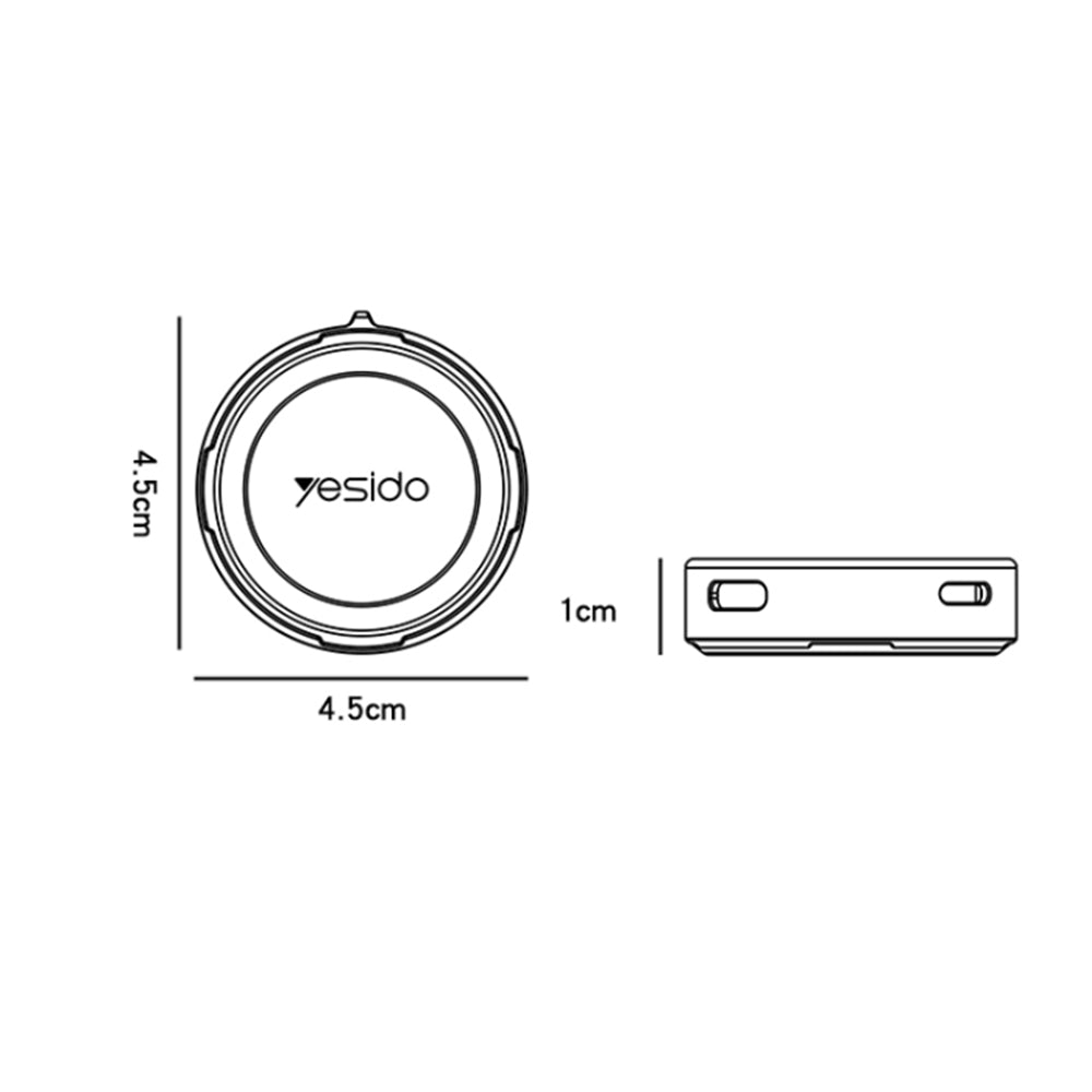 Chargeur sans fil Yesido DS18 pour Apple Watch Series, Noir