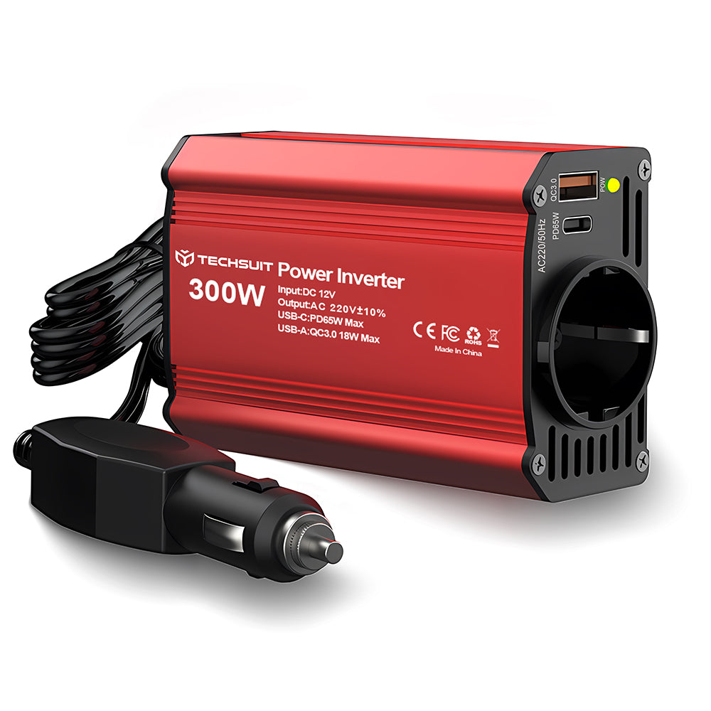 Convertisseur Électrique Auto Techsuit FlexiCarVolt, 300W