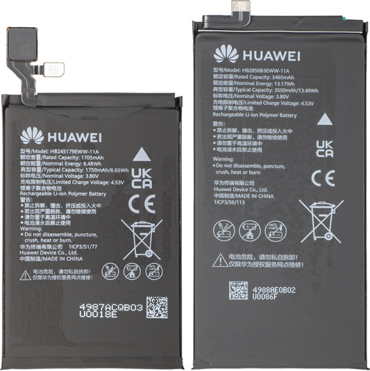 Kit Batterie HB2856B3EWW-11A + HB245179EWW-11A pour Huawei Mate X7 Service Pack et Outils de Service Dédiés