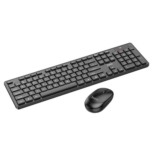 Kit Clavier Souris Sans Fil HOCO GM17, Noir