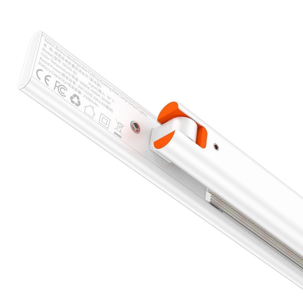 Lampe LED de bureau Baseus Smart Eye, Blanche DGZG-02