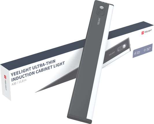 Yeelight Lampe LED A30, 5W, 4000K, détecteur, 30cm, gris YLYYD-0014