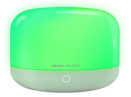 Lampe Veghe Yeelight D2 de Razer, Wi-Fi, 5W, 1700K - 6500K, 240lm, RGB, Blanc YLCT01YL YLCT01YL