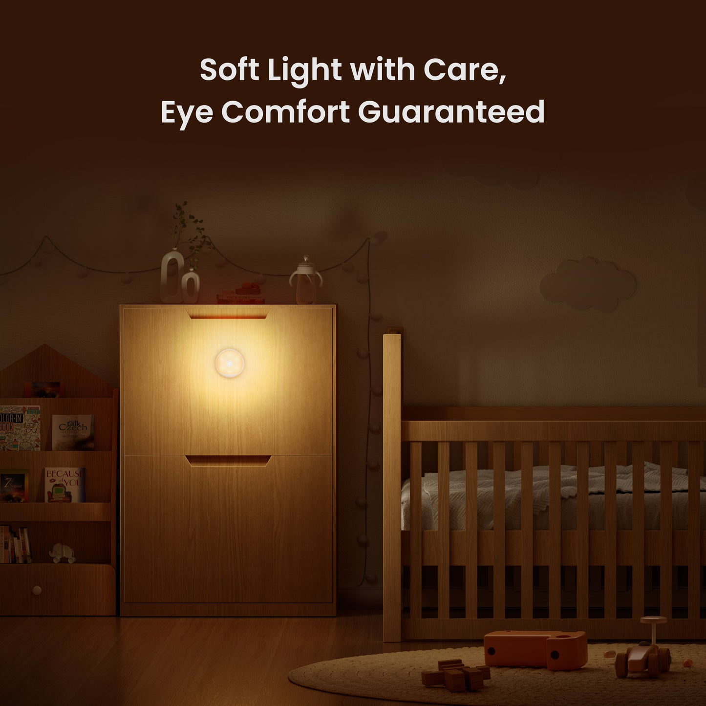 Lampe LED Veille Yeelight Polaris 2, Capteur, Blanche YLYYD-0024