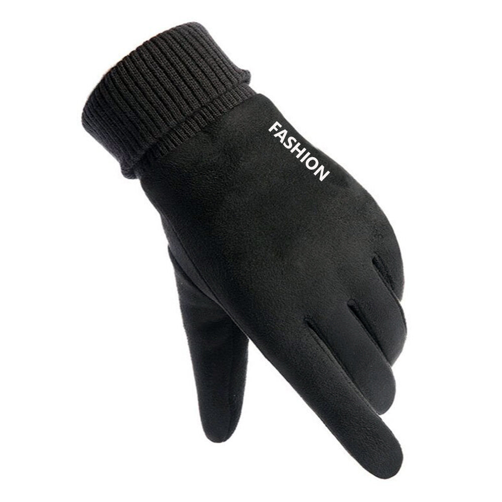 Gants d'Hiver Tactiles Unisexes Techsuit ST0010, Taille Universelle, Noirs