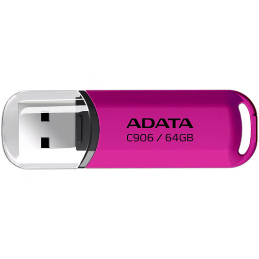 Mémoire externe USB-A Adata C906, 64 Go AC906-64G-RPP