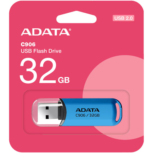Mémoire externe USB-A Adata C906, 32Gb AC906-32G-RWB