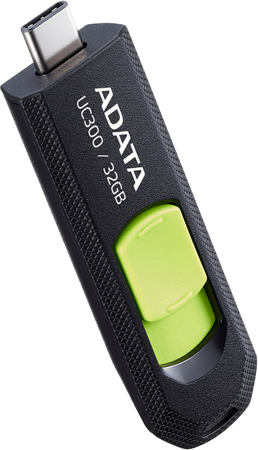 Mémoire externe USB-C Adata UC300, 32 Go ACHO-UC300-32G-RBK ACHO-UC300-32G-RBK