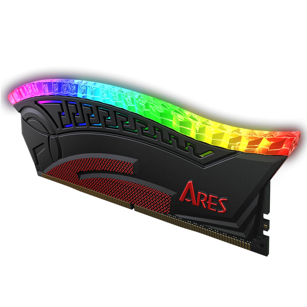 Mémoire RAM Dato Ares Armor, DDR4, RGB, 8GB, 3200Mhz, CL16, Noire