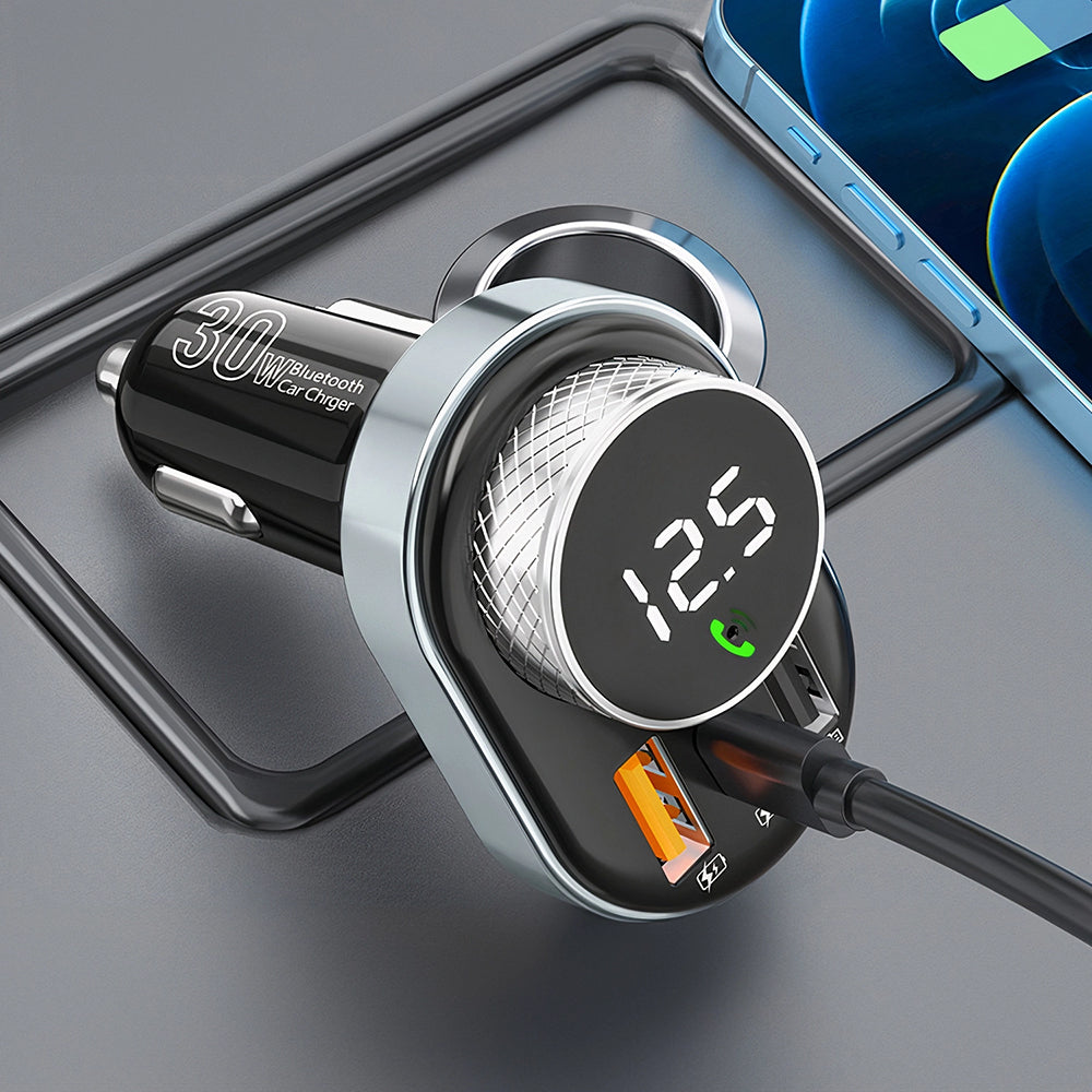Modulateur FM Bluetooth Proove, 2 x USB-A - 1 x USB-C - 1 x microSD FMSL30110001