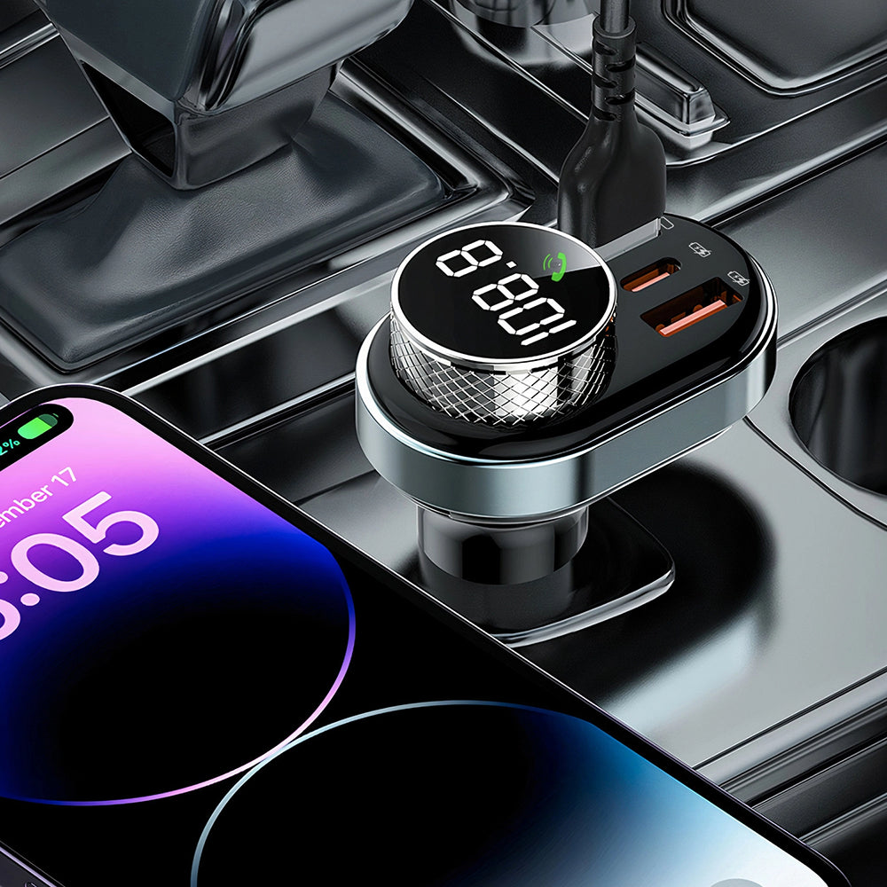 Modulateur FM Bluetooth Proove, 2 x USB-A - 1 x USB-C - 1 x microSD FMSL30110001