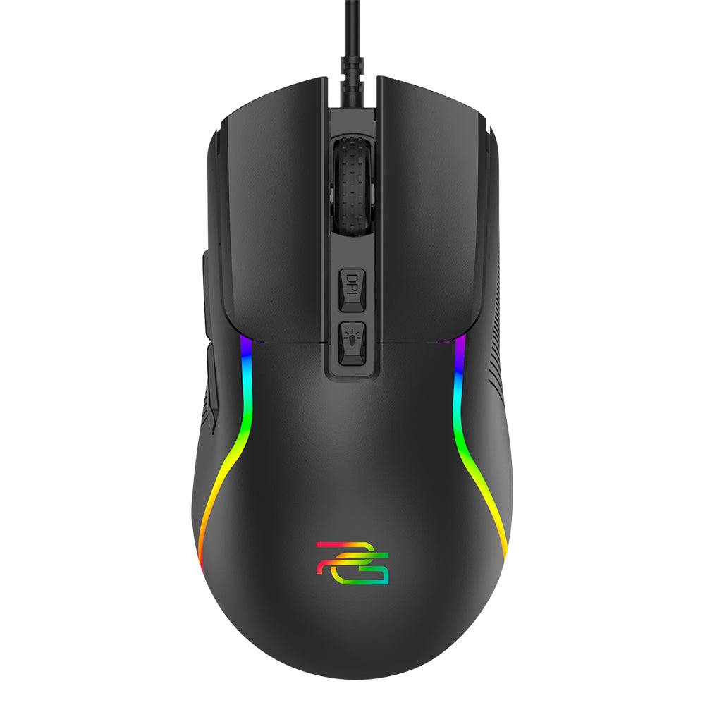 Souris Gaming Filaire USB Proove Assembler, RGB, 12400DPI, Noir CMAS00000101