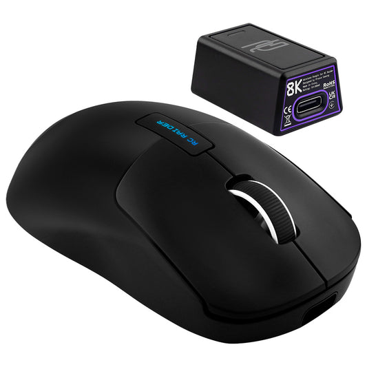 Souris sans fil Proove RC Raider 8K, 800DPI - 32000DPI, BT / Wi-Fi / Filaire, Noir WMRR00122001
