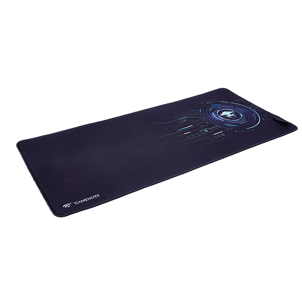 Tapis de souris gaming HAVIT MP849, 700mm x 300mm x 3mm, Noir Bleu