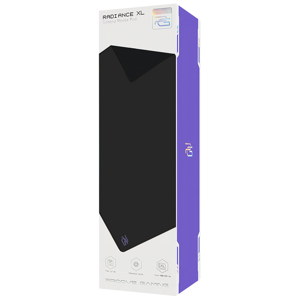 MousePad Proove Radiance, 600mm x 400mm x 3mm, Noir MPRD00300001