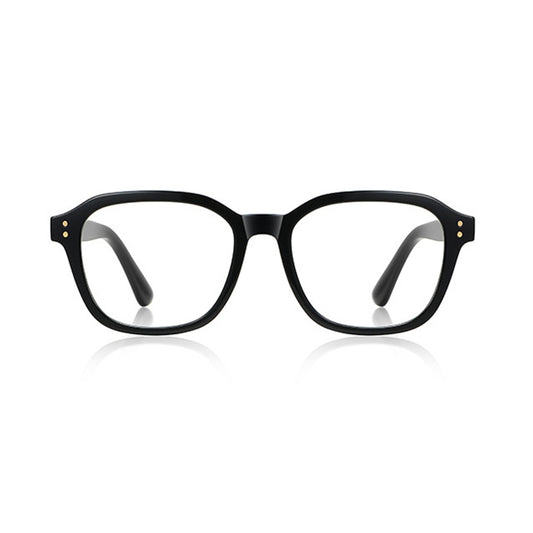 Lunettes d'ordinateur pour hommes Techsuit 2227, Anti-Lumière Bleue, Noires