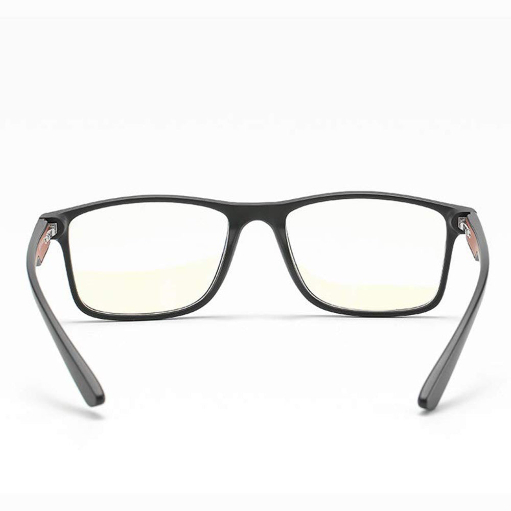 Lunettes d'ordinateur pour hommes Techsuit F2388, anti-lumière bleue, noir et vert