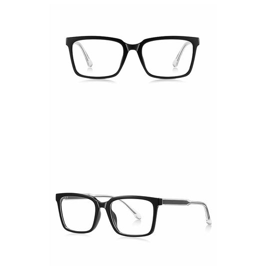 Lunettes d'ordinateur pour hommes Techsuit LS091, anti-lumière bleue, noires
