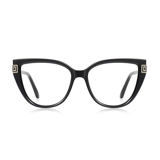 Lunettes d'ordinateur pour femmes Techsuit 2259, Anti-Lumière Bleue, Noires