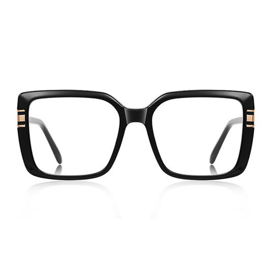 Lunettes d'ordinateur pour femmes Techsuit 2270, Anti-Lumière Bleue, Noires