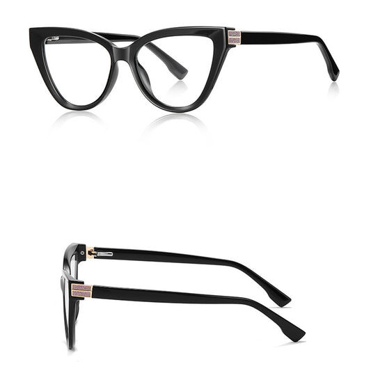 Lunettes d'ordinateur pour femmes Techsuit 2279, Anti-Lumière Bleue, Noires