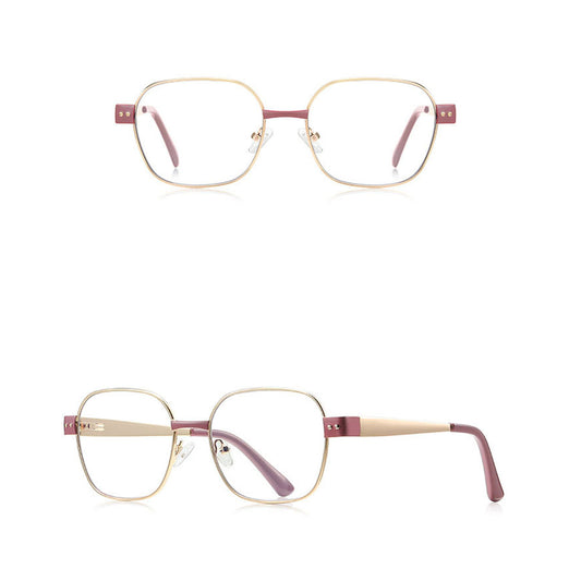 Lunettes d'ordinateur femme Techsuit 3172, anti-lumière bleue, rose doré