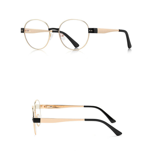 Lunettes d'ordinateur femme Techsuit 3175, anti-lumière bleue, or et noir