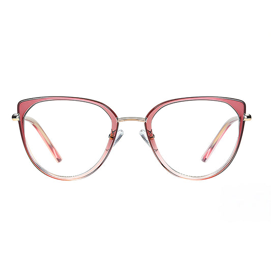 Lunettes d'ordinateur pour femmes Techsuit 82290, Anti-Lumière Bleue, Or Rose