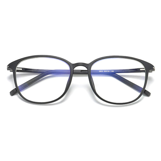 Lunettes d'ordinateur femme Techsuit F2822, anti-lumière bleue, noires