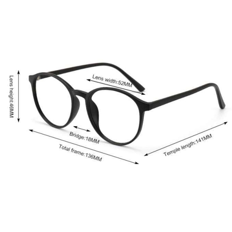 Techsuit Women's Computer Glasses F8551-C3, Anti-Blue Light, Brown