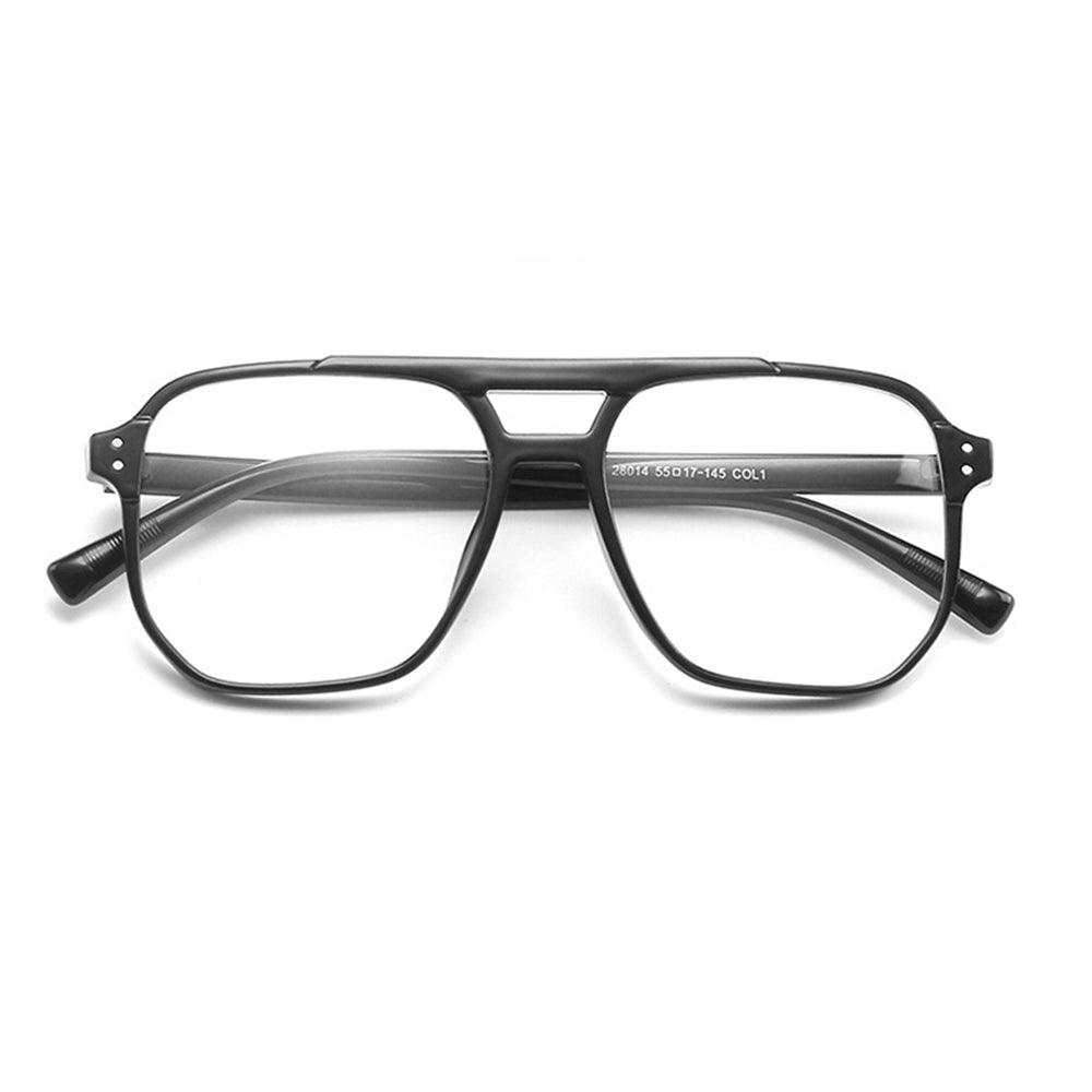 Techsuit PC28014-C1 Women's Computer Glasses, Anti-Blue Light, Black