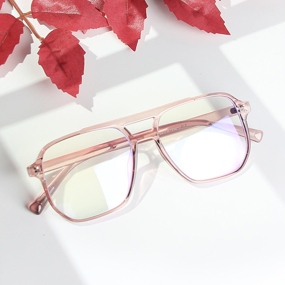 Techsuit PC28014-C1 Women's Computer Glasses, Anti-Blue Light, Black