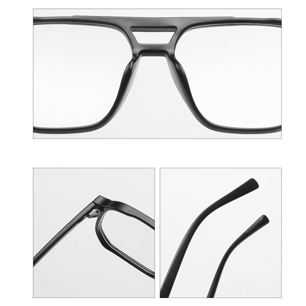 Techsuit PC28014-C1 Women's Computer Glasses, Anti-Blue Light, Black