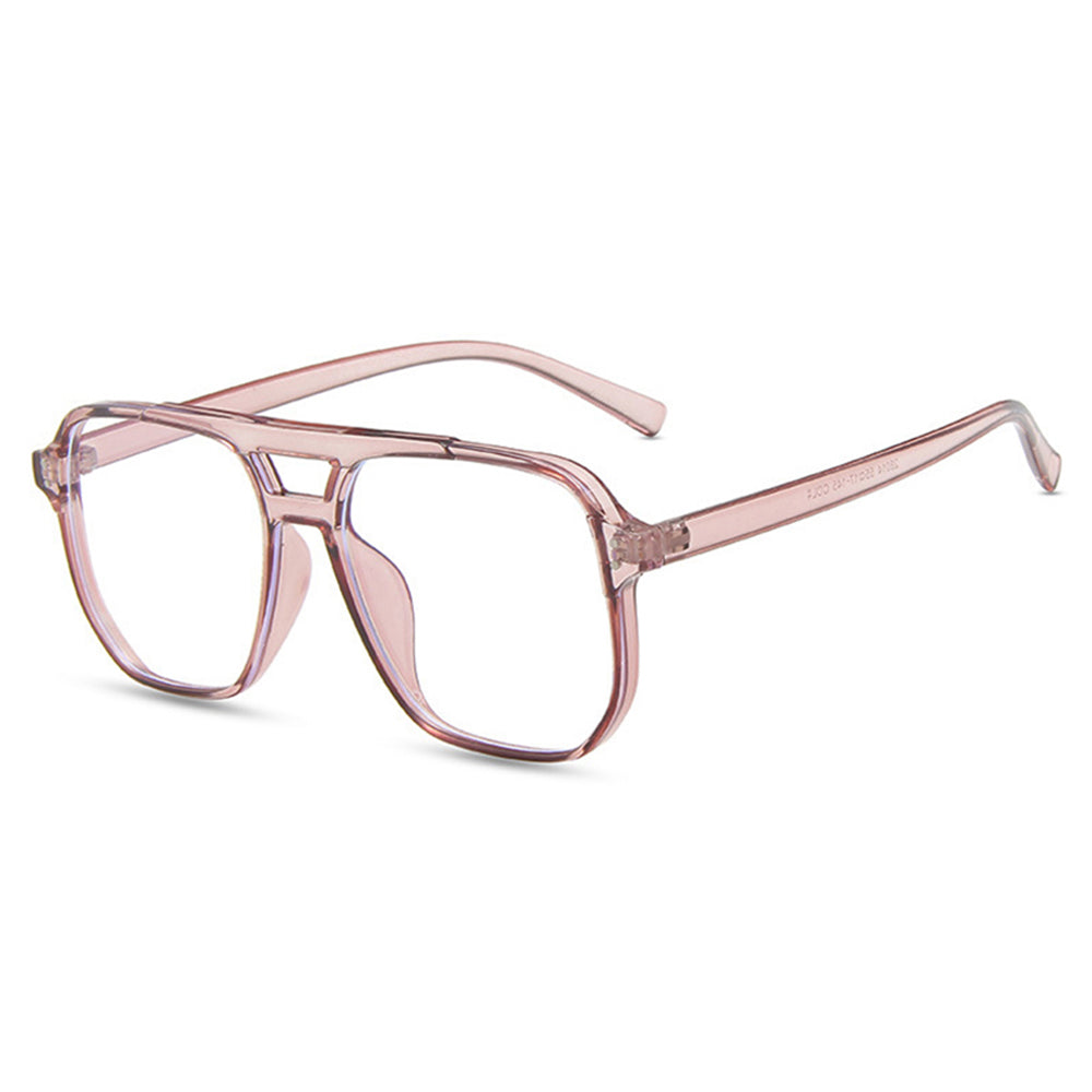 Techsuit PC28014-C4 Women's Computer Glasses, Anti-Blue Light, Pink