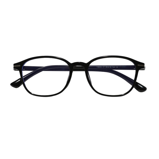 Lunettes d'ordinateur Unisex Techsuit 6635, Anti-Lumière Bleue, Noires