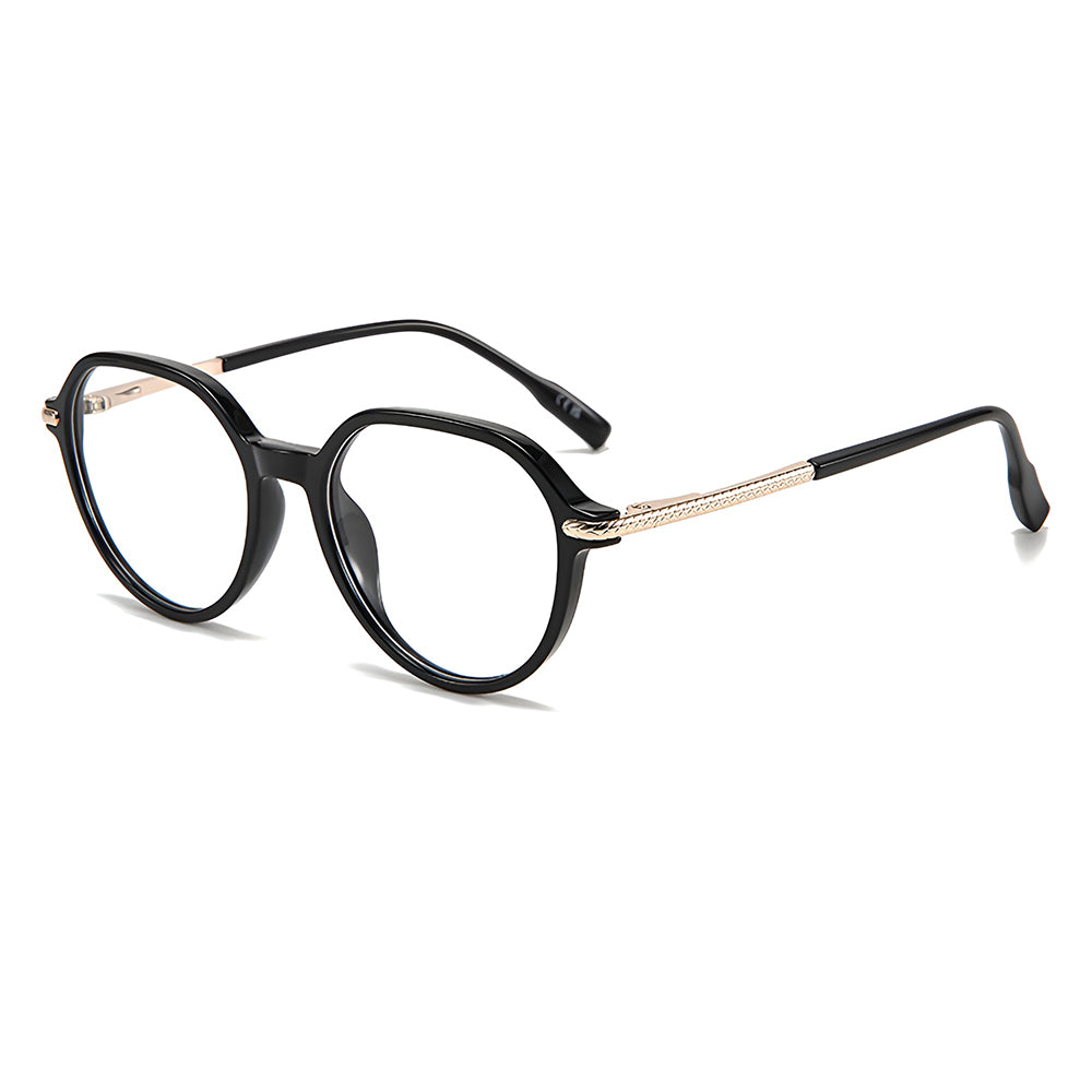 Lunettes d'ordinateur unisexes Techsuit TM1062, anti-lumière bleue, noires