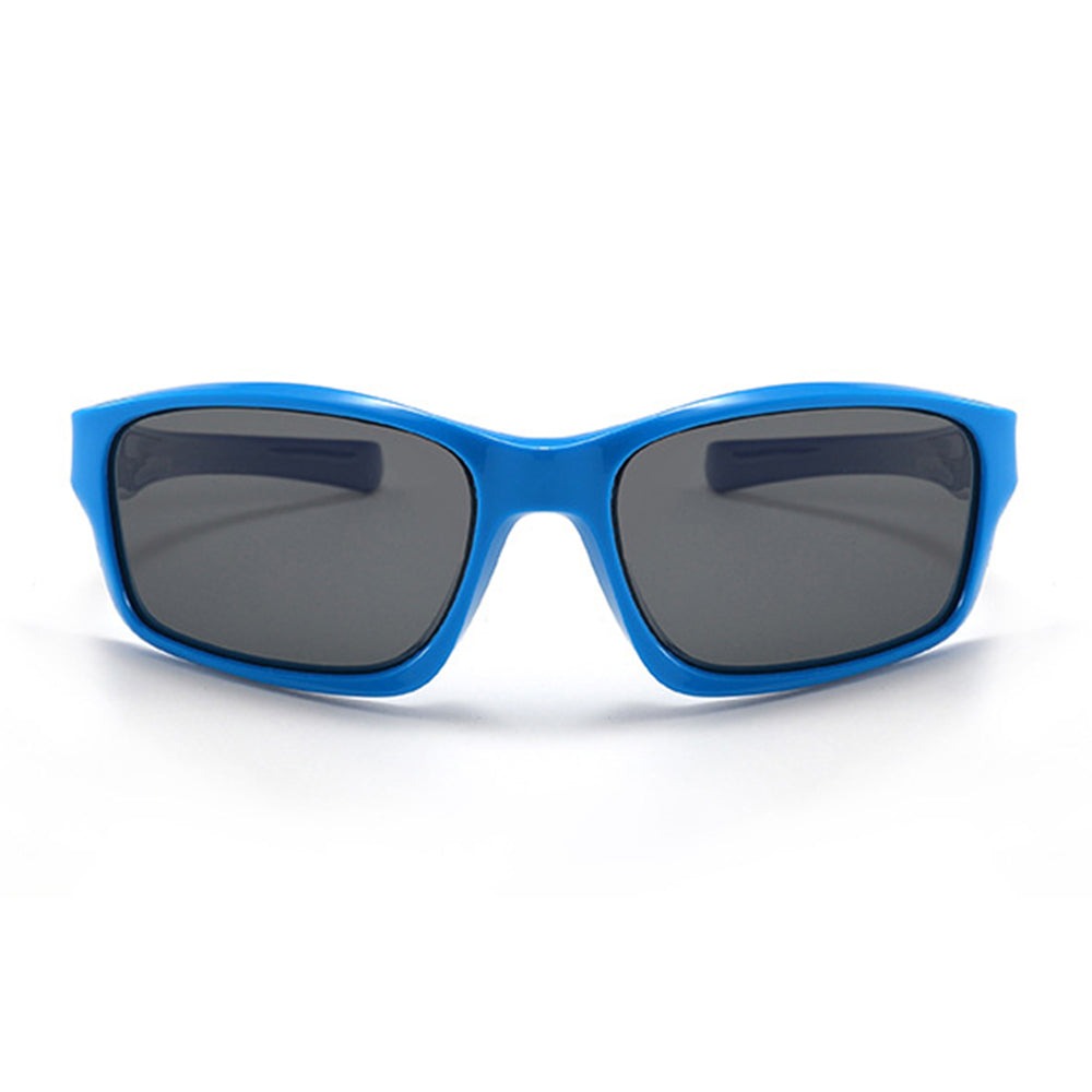 Lunettes de Soleil Sport Enfants Techsuit 8202-C21, Polarisées, Bleu Marine Rose