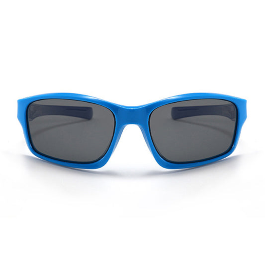 Lunettes de Soleil Sport Enfants Techsuit 8202-C21, Polarisées, Bleu Marine Rose